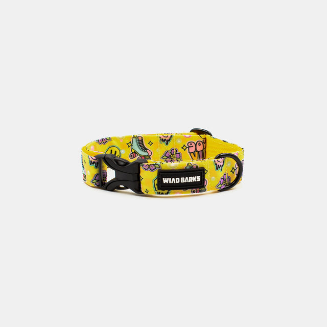 wild barks 90s vibes dog collar