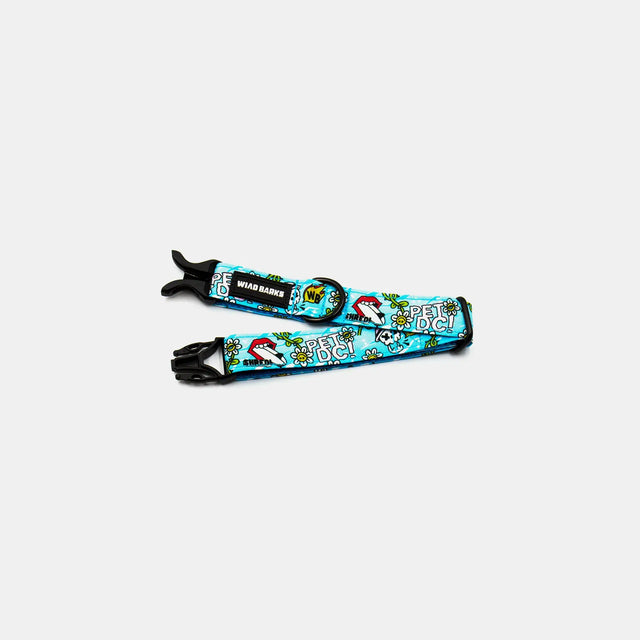 wild barks x DC dog collar