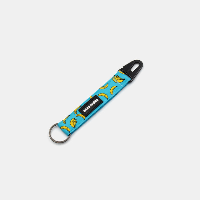 wild barks bananas keychain