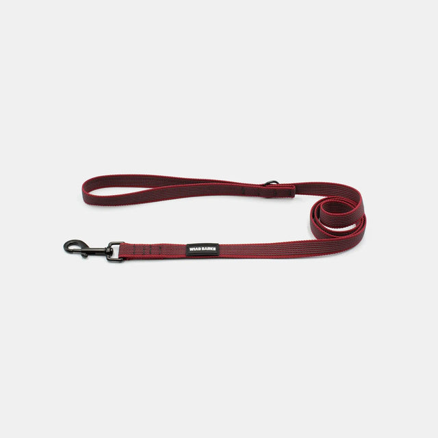wild barks burgundy anti-slip dog leash