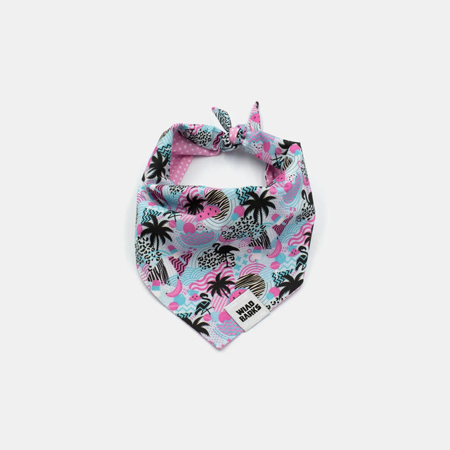 wild barks pool party dog bandana