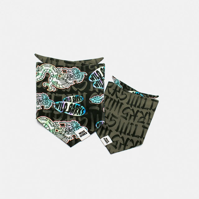 wild barks ryu dog bandana