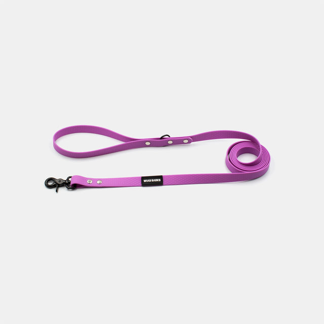 wild barks light purple εξαγωνικός αδιάβροχος οδηγός περιπάτου σκύλου