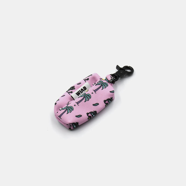 wild barks barkriders pink poop bag holder