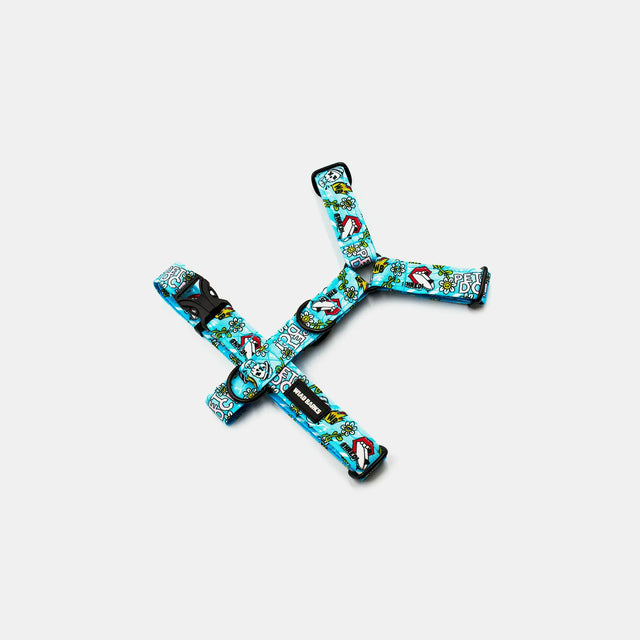 wild barks x DC dog harness