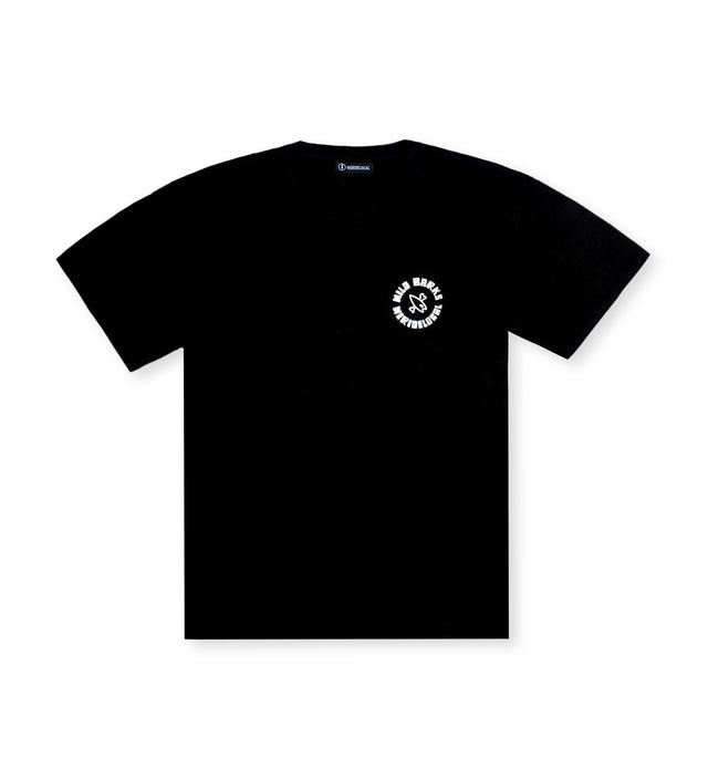 wild barks barkriders black t-shirt