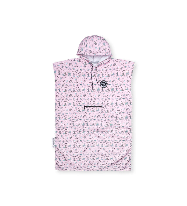 wild barks barkriders pink πόντσο