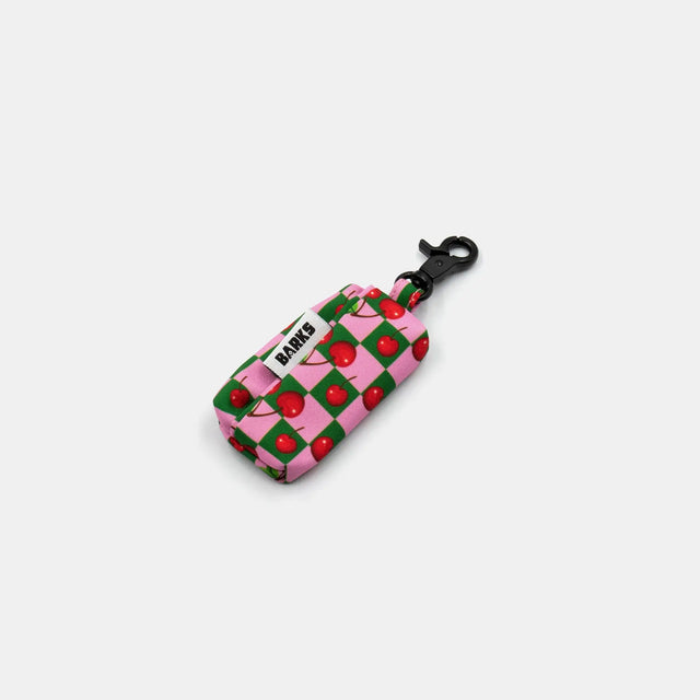 wild barks cherry poop bag holder