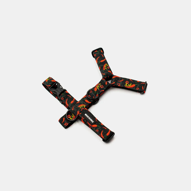 wild barks chilli pepper dog harness