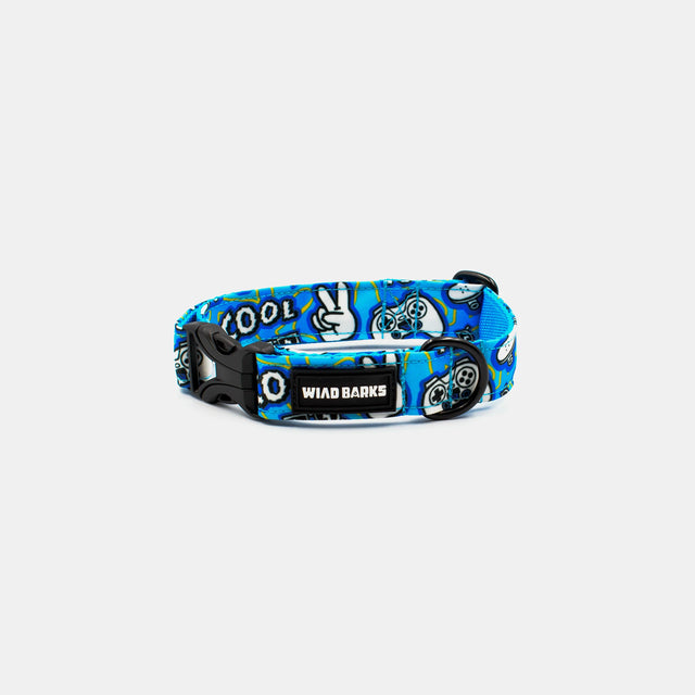 wild barks cool vibes dog collar