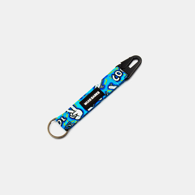 wild barks cool vibes keychain