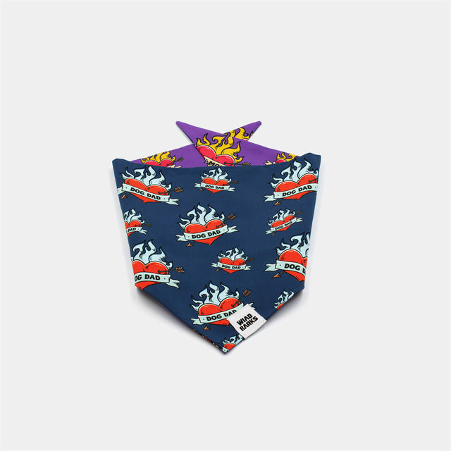 wild barks dog mom dog dad dog bandana