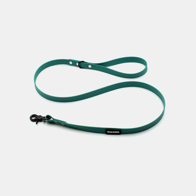 wild barks hunter green waterproof dog leash