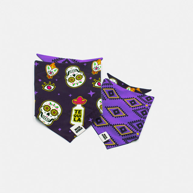 wild barks los muertos dog bandana