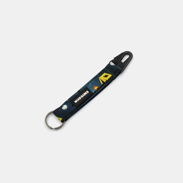 wild barks night campers keychain