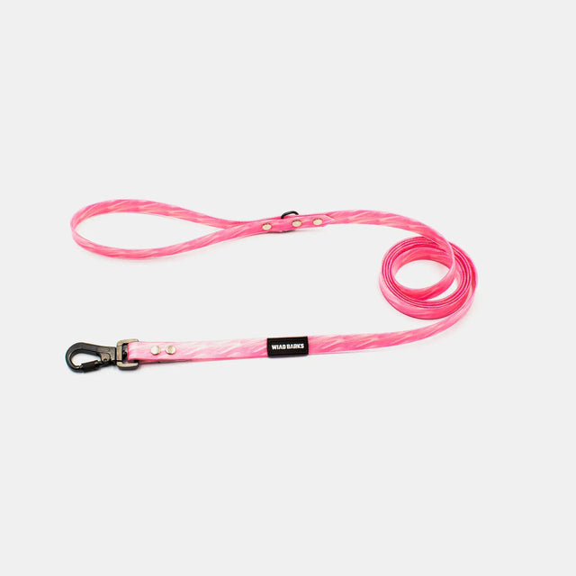 wild barks pink αδιάβροχος οδηγός περιπάτου σκύλου