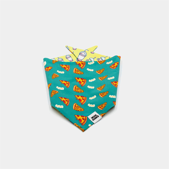 wild barks pizza dog bandana