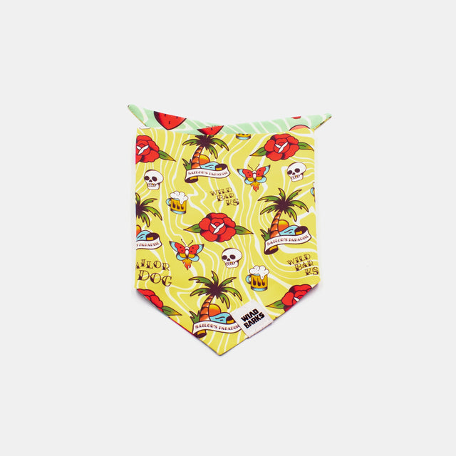 sailor x wild barks dog bandana