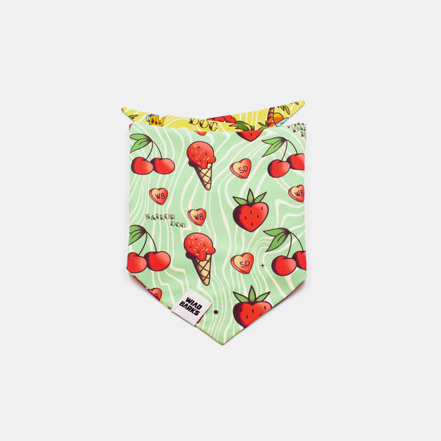 sailor x wild barks dog bandana