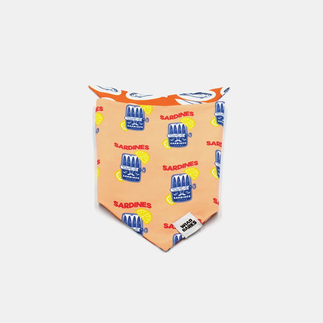 wild barks sardines dog bandana