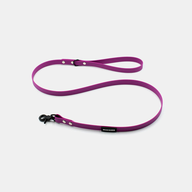 wild barks violet waterproof dog leash