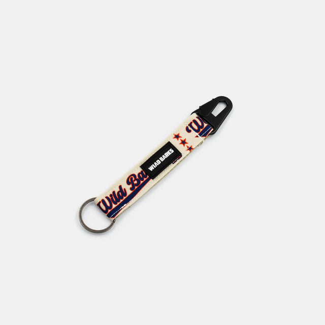 wild barks all-star keychain
