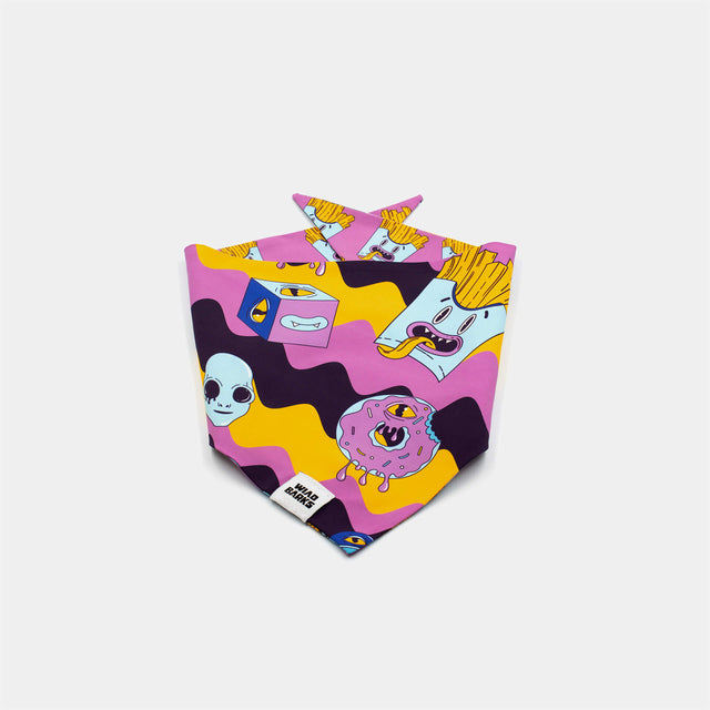 wild barks weirdo dog bandana