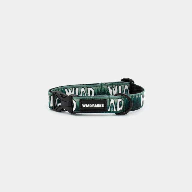 wild barks wild forest dog collar