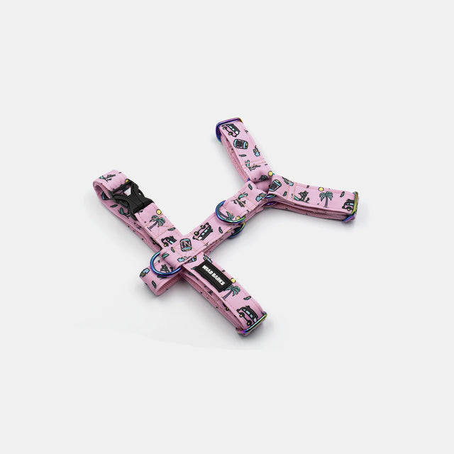 wild barks barkriders pink dog harness