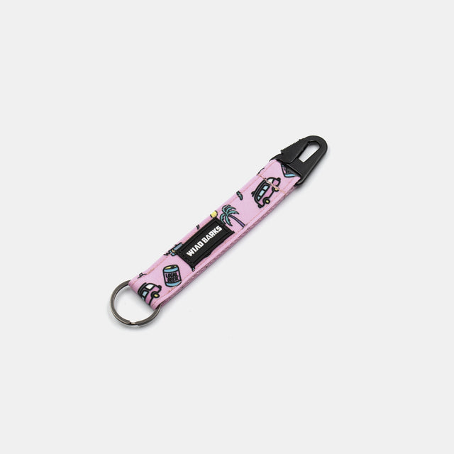 wild barks barkriders pink μπρελόκ