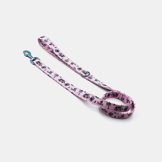 wild barks barkriders pink οδηγός περιπάτου σκύλου