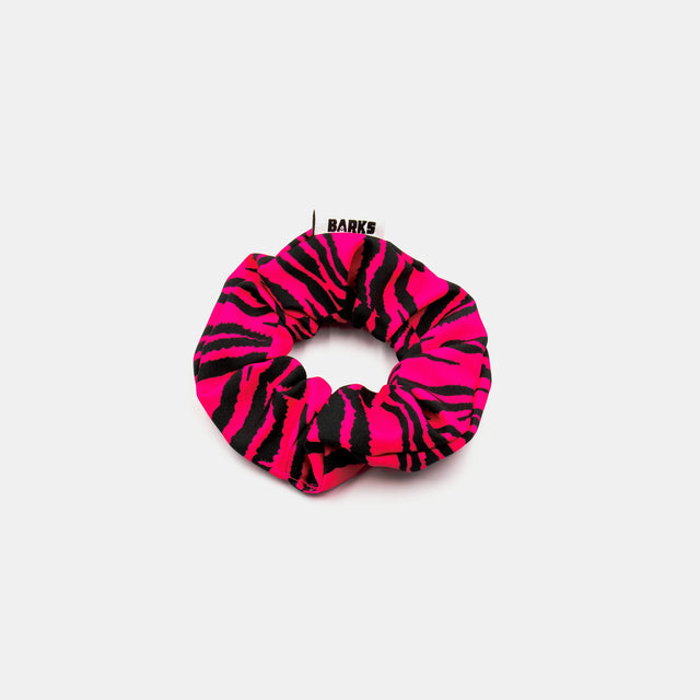 wild barks zebra scrunchy